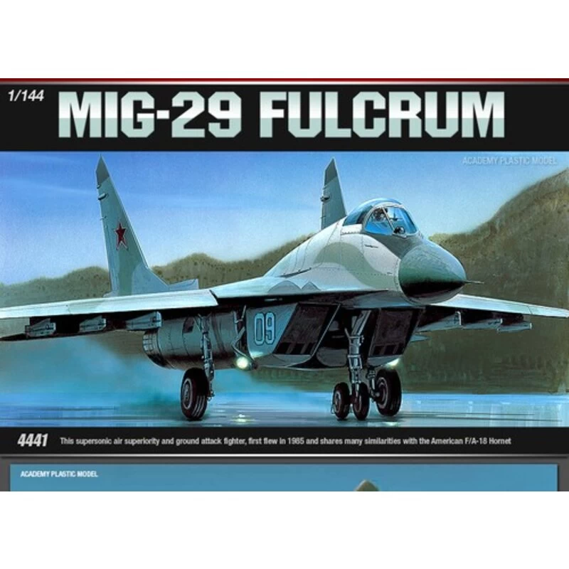 Academy Mikoyan MiG-29 Fulcrum (WAS 4441) Model Kit 3 Academy Mikoyan MiG-29 Fulcrum (WAS 4441) Model Kit