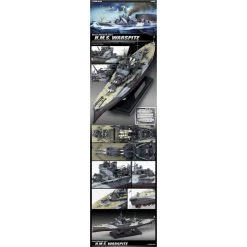 Academy HMS Warspite. Queen Elizabeth Battleship Model Kit 8 Academy HMS Warspite. Queen Elizabeth Battleship Model Kit -Professional Model Toy Store academy ac14105 hms warspite queen elizabeth battleship 2