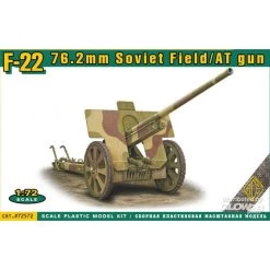 ACE F-22 Soviet 76.2mm Soviet Field / AT Gun Model Kit