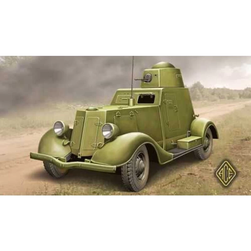 ACE BA-20 Light Armored Car, Late Production Model Kit 3 ACE BA-20 Light Armored Car, Late Production Model Kit