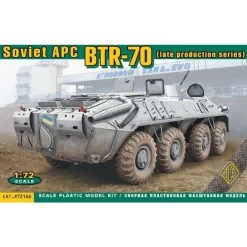ACE Soviet BTR-70 Armored Personnel Carrier, Late Production Model Kit