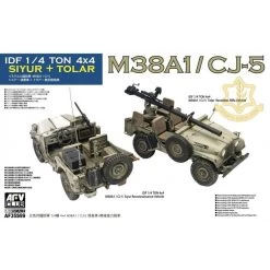 AFV Club IDF 1/4 Ton 4x4 SIYUR And TOLAR M38A1/CJ-5 Model Kit