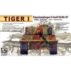 AFV Club Tiger I Ausf.E Sd.Kfz/181 Final Version Model Kit