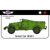 M3A1 Scout Car USA/USSR Model Kit 2 M3A1 Scout Car USA/USSR Model Kit -Professional Model Toy Store agb agb72010 m3a1 scout car usa ussr