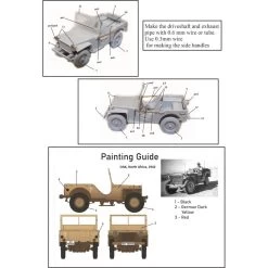 Bantam BRC-40 DAK (German Africa Korps) Model Kit -Professional Model Toy Store agb agb72033 bantam brc 40 dak german africa korps 2