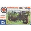 Russian PMZ -A -750 Motorcycle With Sidecar Model Kit