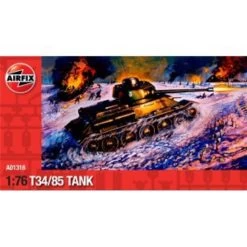 Airfix Russian T-34 Medium Tank,Vintage Classic Model Kit