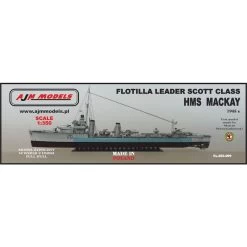 HMS Mckay After The Last Stage Refit In 1945. With Special Twin 6pdr 10cwt (57mm] Adapted For Use Against E-boats And U-boats.