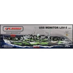USS Monitor 1945 LSV-5 Model Kit