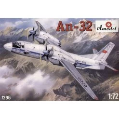 Antonov An-32 Soviet Transport Aircraft Model Kit
