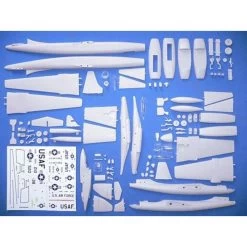 Convair XB-46. Includes BONUS Kits Of The North American B-45A Panavia Tornado Northrop F-89B Scorpion And Ryan XV-5A Vertifan. -Professional Model Toy Store anigrand craftswork anig4046 convair xb 46 includes bonus kits of the 1