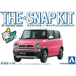 Aoshima Suzuki Hustler Candy Pink Metallic Snap Kit Model Kit