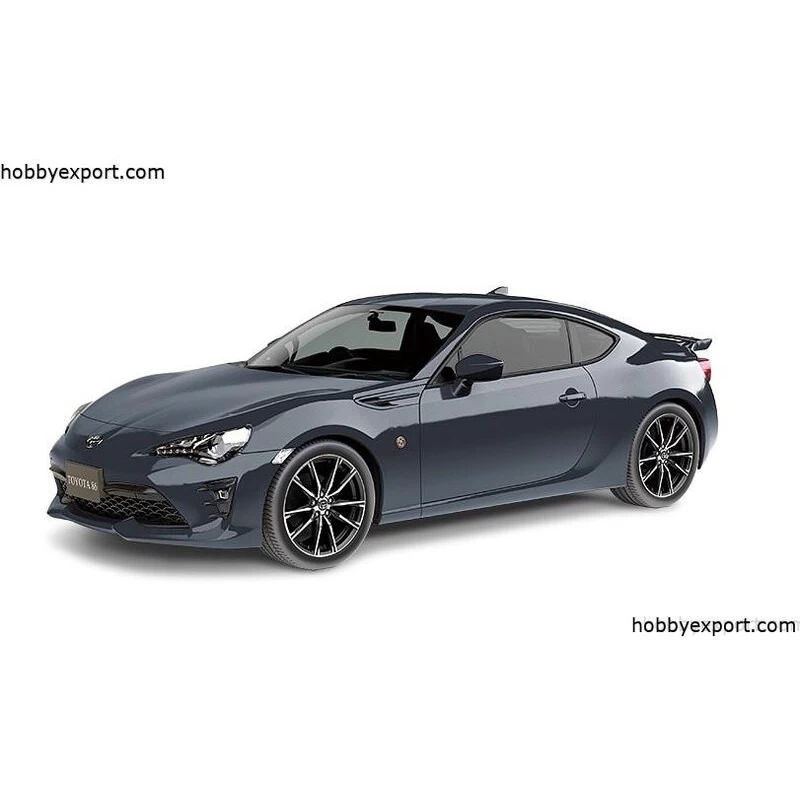 Aoshima Toyota 86 Dark Gray Metallic Model Kit 3 Aoshima Toyota 86 Dark Gray Metallic Model Kit