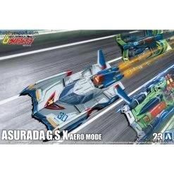 Aoshima Cyber Formula Asurada G.s.x Aero Mode Model Kit