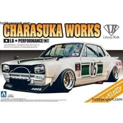 Aoshima Charasuka Works 2dr Lb Work Model Kit