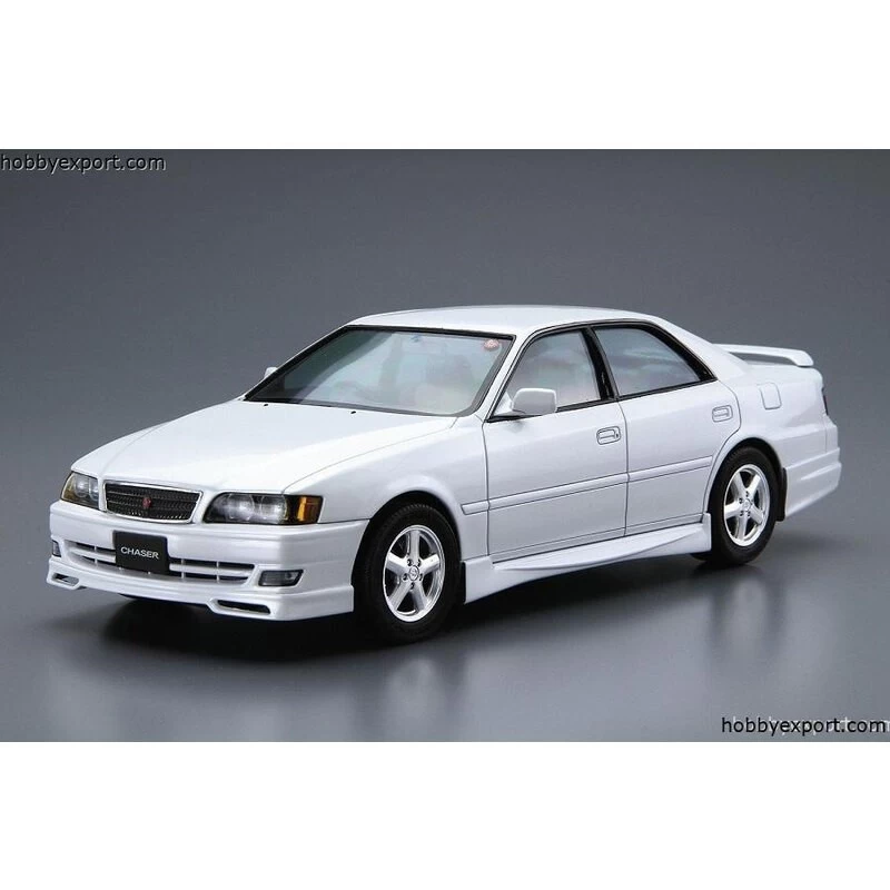 Aoshima Toyota Jzx100 Chaser Tourer V 1998 Model Kit 3 Aoshima Toyota Jzx100 Chaser Tourer V 1998 Model Kit