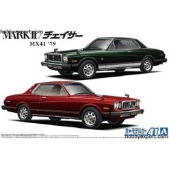 Aoshima Toyota Mx41 Mark2chaser 1979 Model Kit
