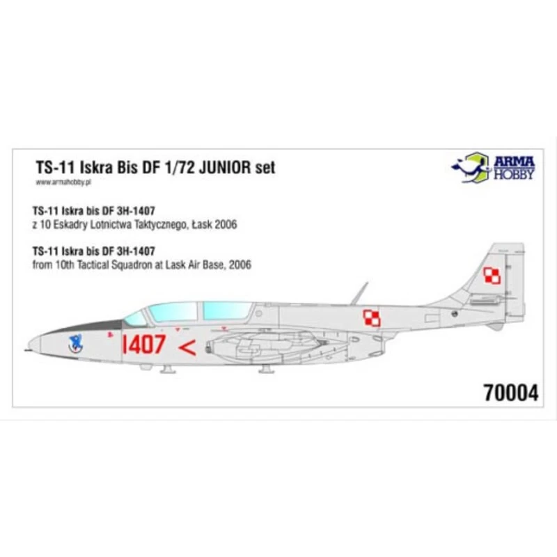 TS-11 ISKRA Junior Set Model Kit 4 TS-11 ISKRA Junior Set Model Kit - Image 2