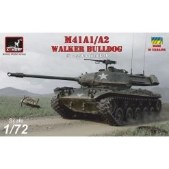 M41A1/A2 Walker Bulldog U.S. Post-war Light Tank Model Kit