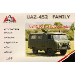 Uaz - 452 Topograph Model Kit