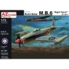 Martin-Baker MB.6 'Night Ferret' Model Kit -Professional Model Toy Store az models azm7581 martin baker mb 6 night ferret