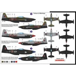 Martin-Baker MB.6 'Night Ferret' Model Kit -Professional Model Toy Store az models azm7581 martin baker mb 6 night ferret 1 1