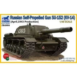 Russian Self-Propelled Gun SU-152 (KV-14) March 1943 Production Model Kit