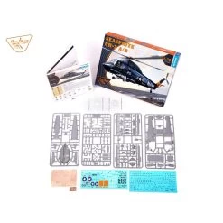 Kaman UH-2A/B Seasprite Model Kit -Professional Model Toy Store clear prop models cp72002 kaman uh 2a b seasprite 1