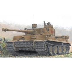Dragon Tiger I Early Tunisia 1943 Model Kit