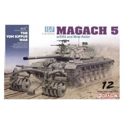 Dragon IDF Magach 5 With ERA And Mine Roller Model Kit