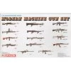 Dragon Modern Machine Gun Set Model Kit