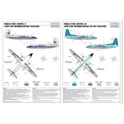 Fokker F-27-200 All Nippon Airways Model Kit -Professional Model Toy Store eastern express ee1441156 fokker f 27 200 all nippon airways 2