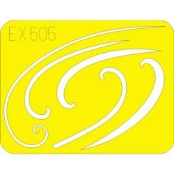 Eduard Spinner Spirals Focke Wulf Fw 190A/F (made From Yellow Kabuki Tape Produced In Japan)