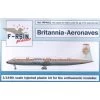 Bristol Britannia 300. Decals Aeronaves De Mexico Model Kit