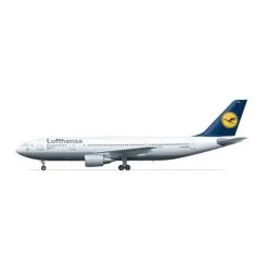 Airbus A300-600 Lufthansa Silk-screened Decals [includes Revell RV4206 Beluga Parts]