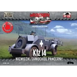 Kfz.14 German Armored Radio Car Model Kit