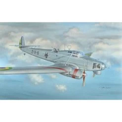 Focke-Wulf Fw-58B WeiheThe Focke-Wulf Fw-190D-9 58 Weihe Is A Twin-engined Monoplane Powered By Two 240 Hp (179 KW) Argus 10C (e