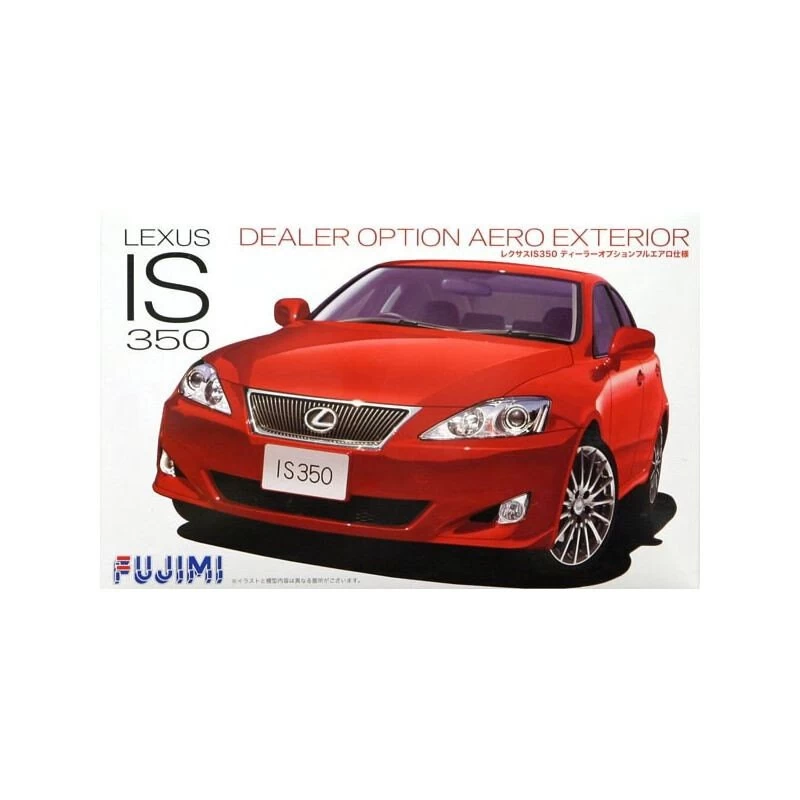 Fujimi Lexus Is350 With Option Parts 1/24 Model Kit 3 Fujimi Lexus Is350 With Option Parts 1/24 Model Kit