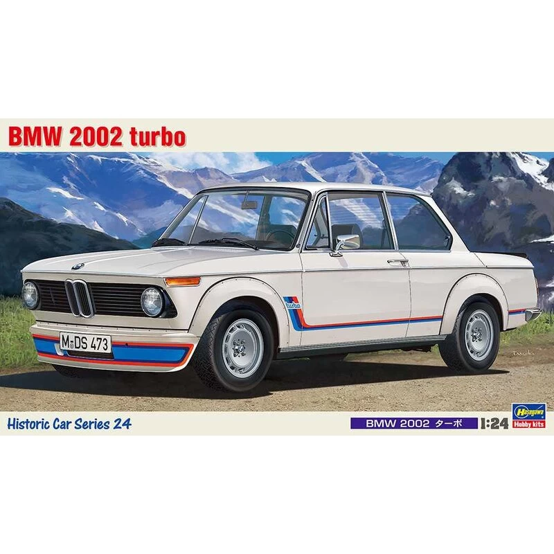 Hasegawa BMW 2002 Turbo Model Kit 4 Hasegawa BMW 2002 Turbo Model Kit - Image 2