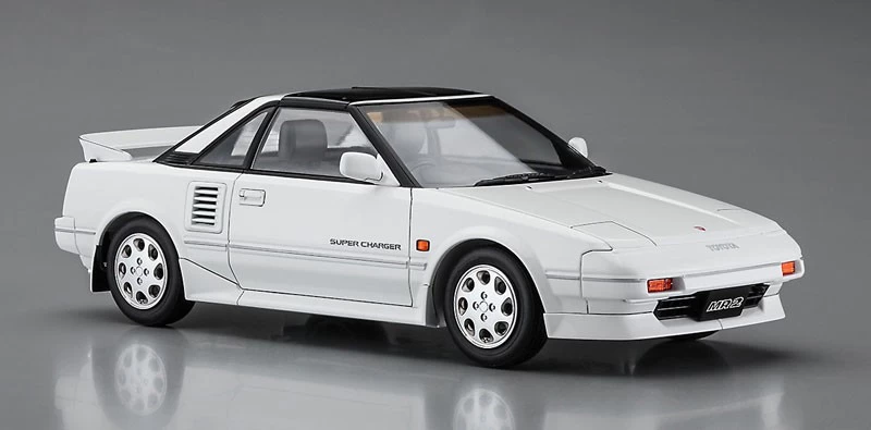 Hasegawa Toyota MR2 Supercharged G-limited Model Kit 4 Hasegawa Toyota MR2 Supercharged G-limited Model Kit - Image 2