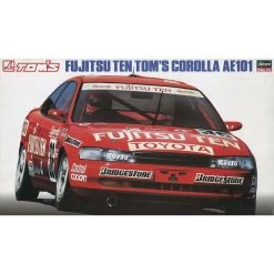 Hasegawa Fujitsu Ten TOMS Corolla AE101 Model Kit