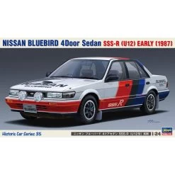 Hasegawa Nissan Bluebird 4 Door Sedan SSS-R (U12) Early 1987 Model Kit