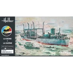 Heller Starter Kit La Seine + La Saone Twinset Model Kit -Professional Model Toy Store heller 1000550500 starter kit la seine la saone twinset 2
