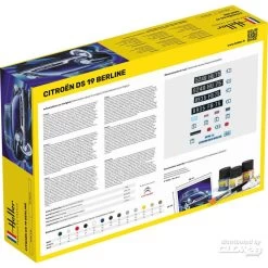 Heller STARTER KIT Citroen DS 19 Model Kit 8 Heller STARTER KIT Citroen DS 19 Model Kit -Professional Model Toy Store heller 1000567950 starter kit citroen ds 19 1