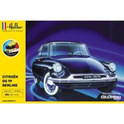 Heller STARTER KIT Citroen DS 19 Model Kit 9 Heller STARTER KIT Citroen DS 19 Model Kit -Professional Model Toy Store heller 1000567950 starter kit citroen ds 19 2
