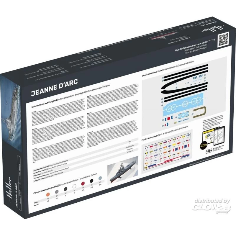 Heller STARTER KIT Jeanne D'Arc Model Kit 4 Heller STARTER KIT Jeanne D'Arc Model Kit - Image 2