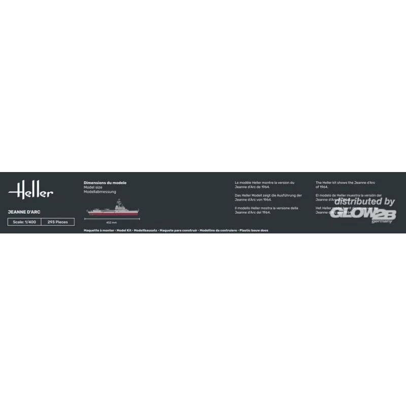 Heller STARTER KIT Jeanne D'Arc Model Kit 7 Heller STARTER KIT Jeanne D'Arc Model Kit - Image 5