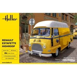 Heller Estafette High Roof Model Kit 8 Heller Estafette High Roof Model Kit -Professional Model Toy Store heller 1000807400 estafette high roof 2