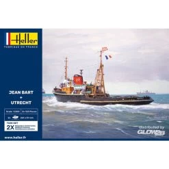 Heller JEAN BART + UTRECHT Twin Set Model Kit -Professional Model Toy Store heller 1000856020 jean bart utrecht twin set 2