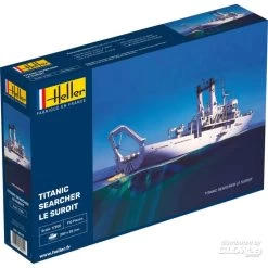 Heller STARTER KIT 1:200 Le Suroit. (the Search Vessel That Found The Titanic) Model Kit